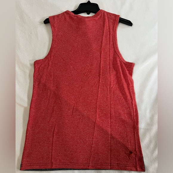 Reebok Men's Workout Ready Melange Tank STYLE FK6224 RED/GREY SIZE SMALL NWT - Picture 9 of 16